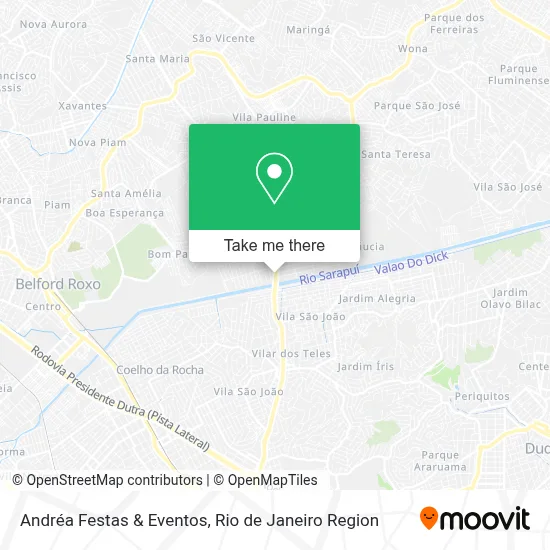 Andréa Festas & Eventos map