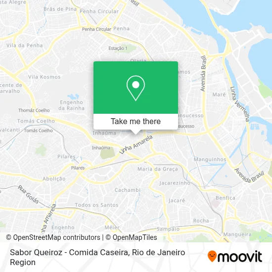 Sabor Queiroz - Comida Caseira map