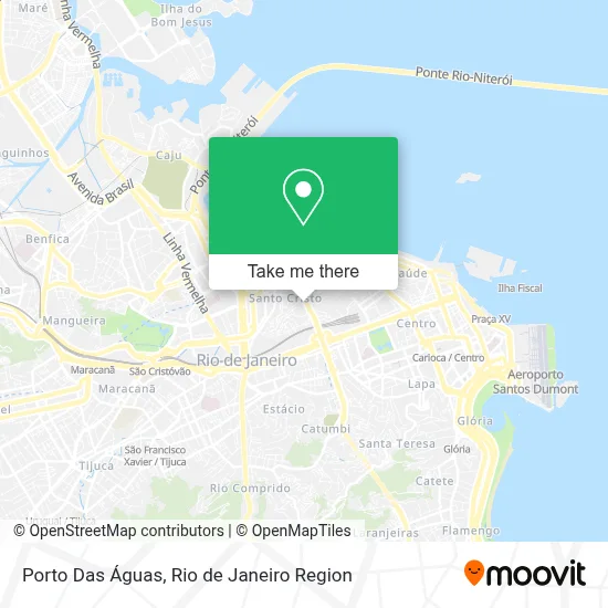Porto Das Águas map