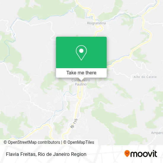 Flavia Freitas map