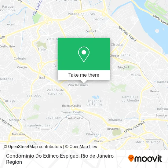 Condominio Do Edifico Espigao map