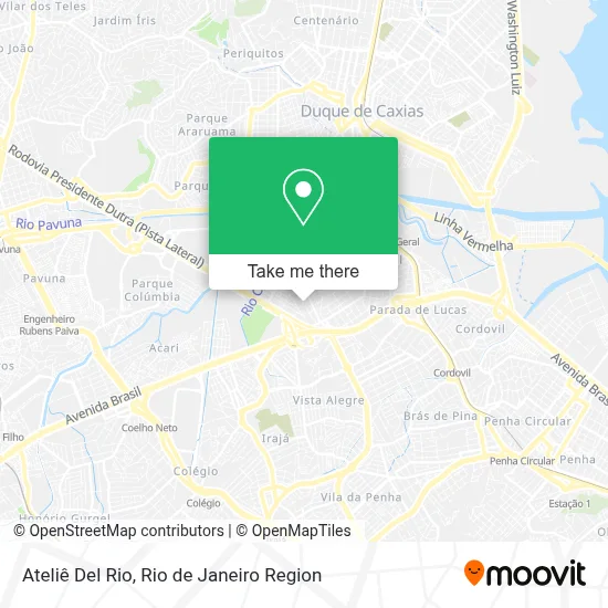 Ateliê Del Rio map