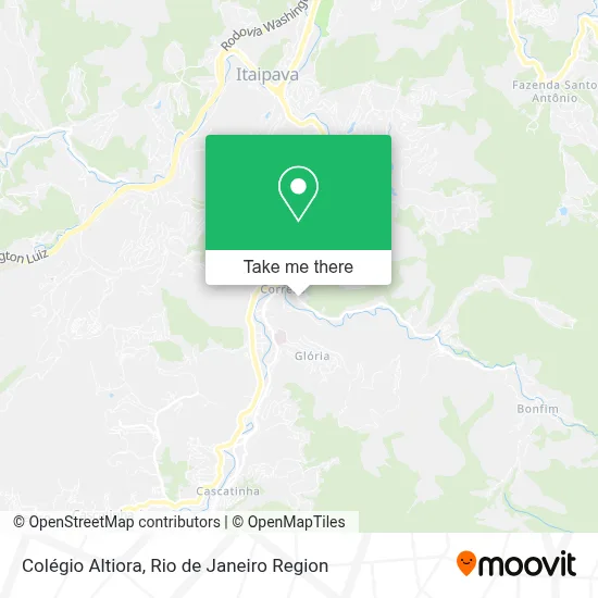Colégio Altiora map