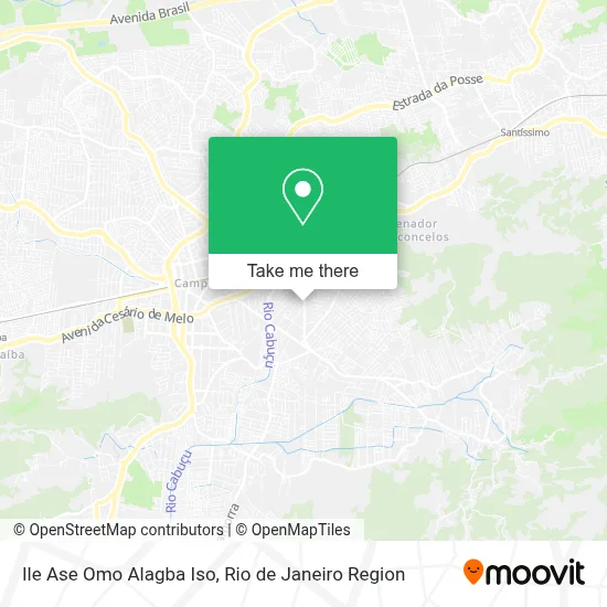 Ile Ase Omo Alagba Iso map