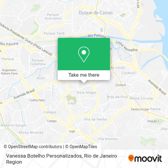 Vanessa Botelho Personalizados map