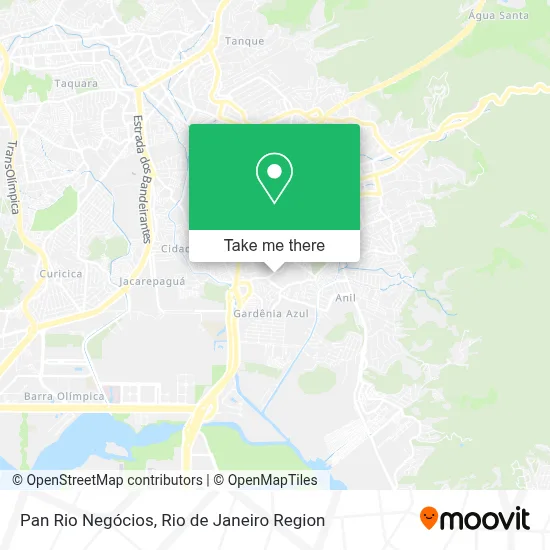 Pan Rio Negócios map