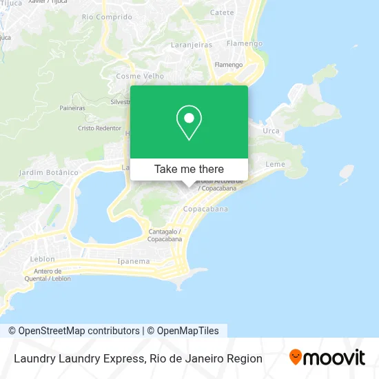 Laundry Laundry Express map