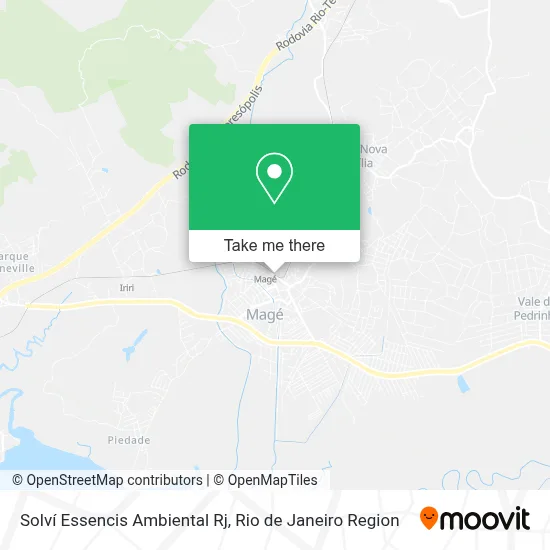 Solví Essencis Ambiental Rj map