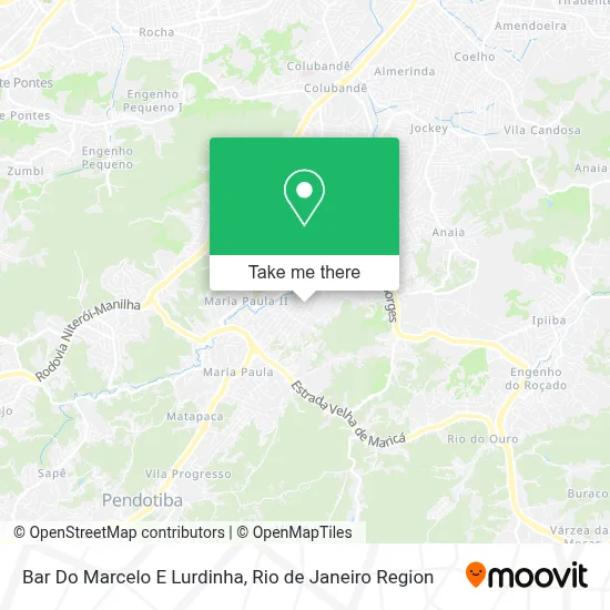 Bar Do Marcelo E Lurdinha map