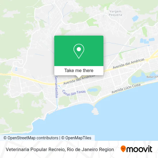 Veterinaria Popular Recreio map