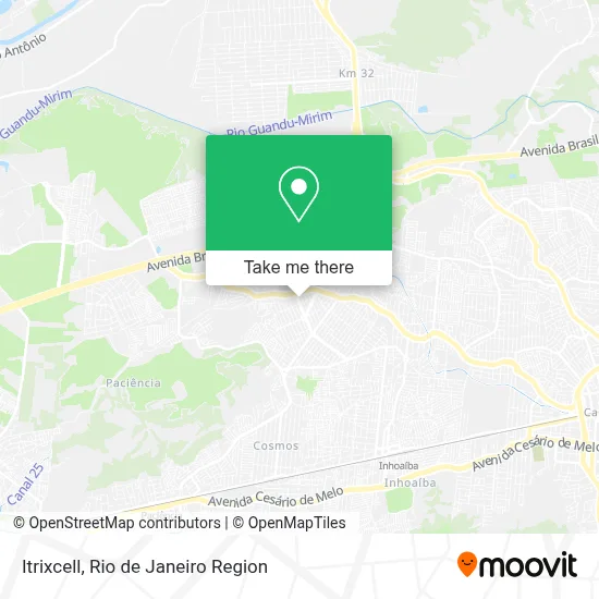 Itrixcell map