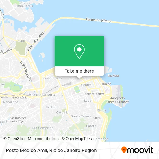 Posto Médico Amil map
