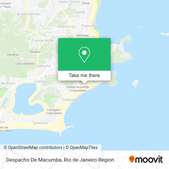 Despacho De Macumba map