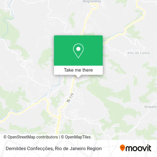 Demildes Confecções map
