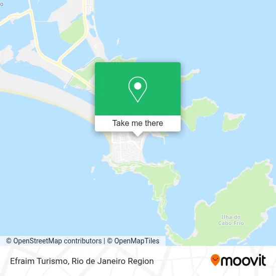 Efraim Turismo map