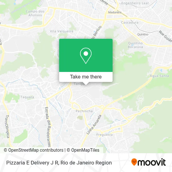 Pizzaria E Delivery J R map