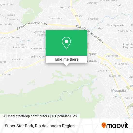 Super Star Park map