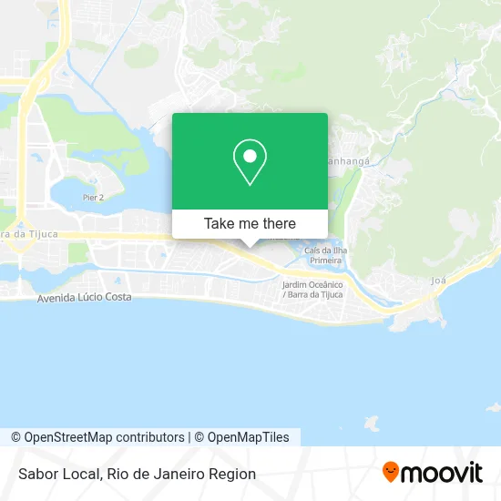 Sabor Local map