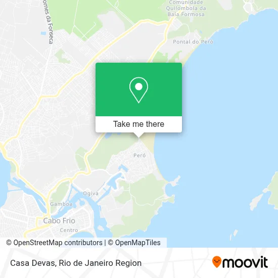 Casa Devas map