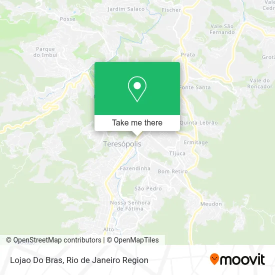 Lojao Do Bras map