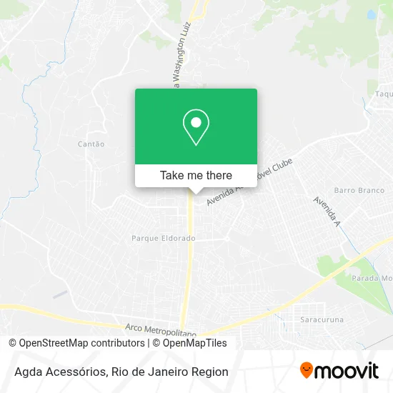 Agda Acessórios map