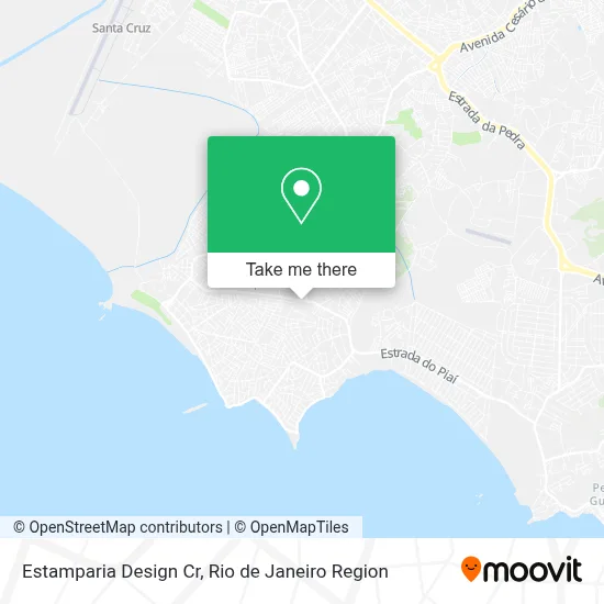 Estamparia Design Cr map