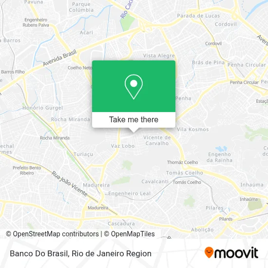 Banco Do Brasil map