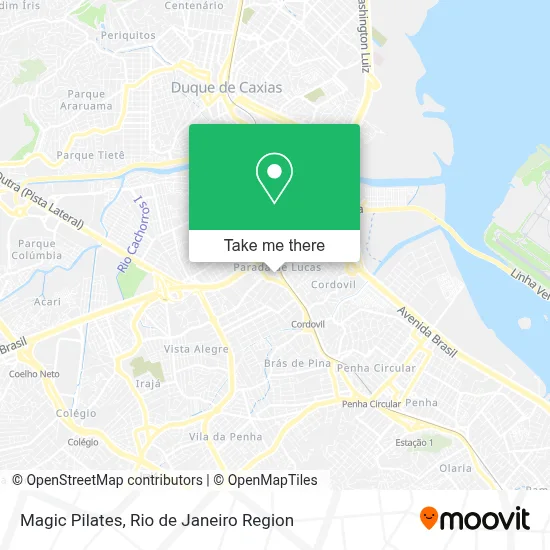Magic Pilates map