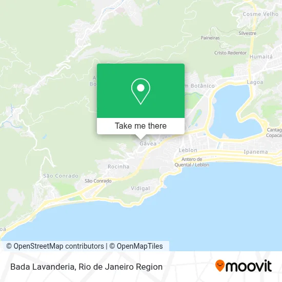 Bada Lavanderia map