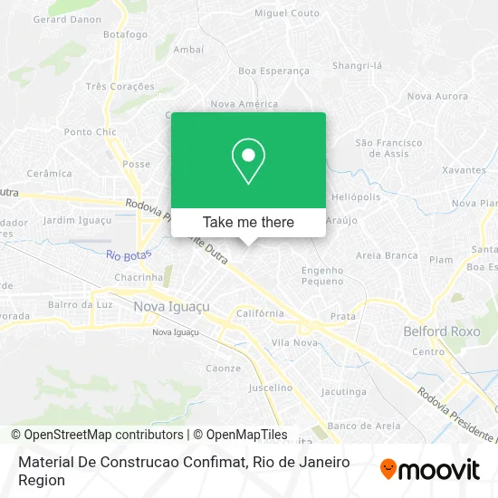 Material De Construcao Confimat map