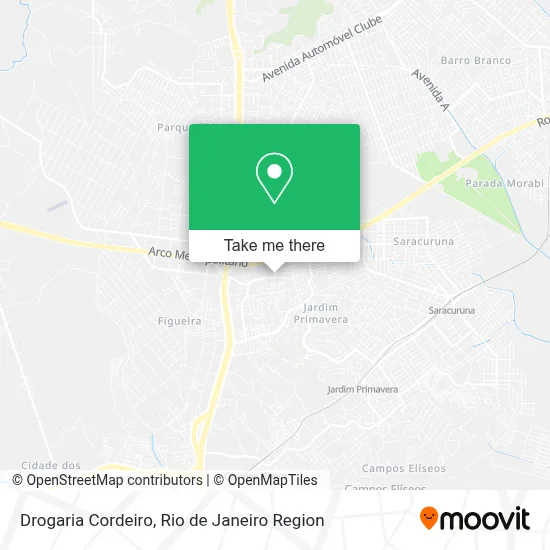 Drogaria Cordeiro map