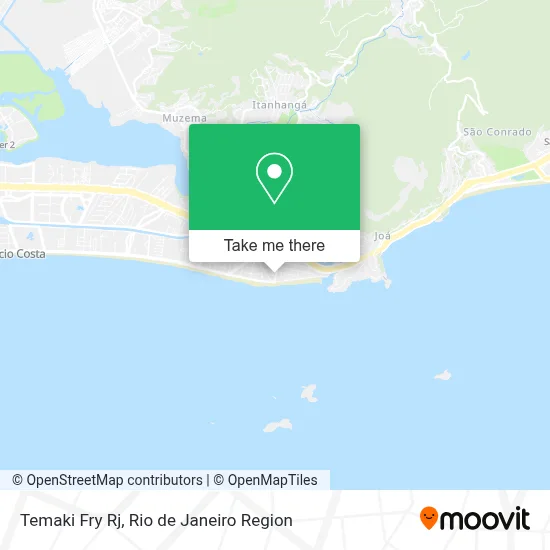 Temaki Fry Rj map