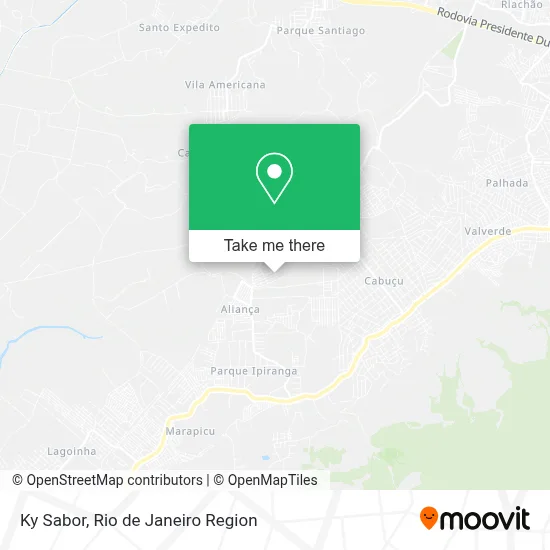 Ky Sabor map