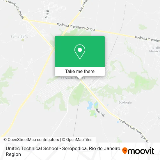 Unitec Technical School - Seropedica map