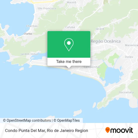 Condo Punta Del Mar map