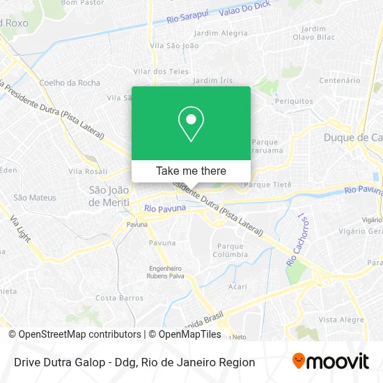 Drive Dutra Galop - Ddg map