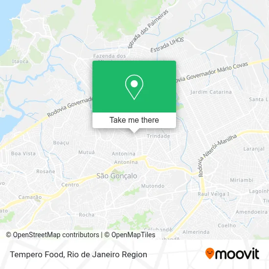 Tempero Food map