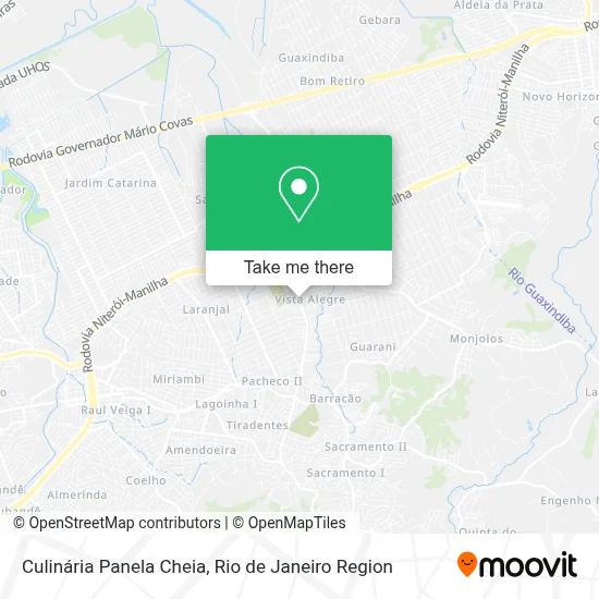 Culinária Panela Cheia map