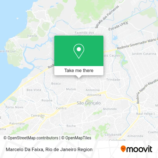 Marcelo Da Faixa map