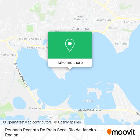Pousada Recanto De Praia Seca map