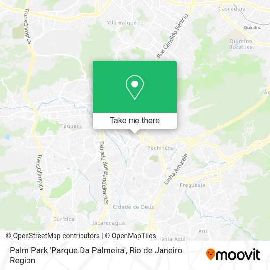 Palm Park 'Parque Da Palmeira' map
