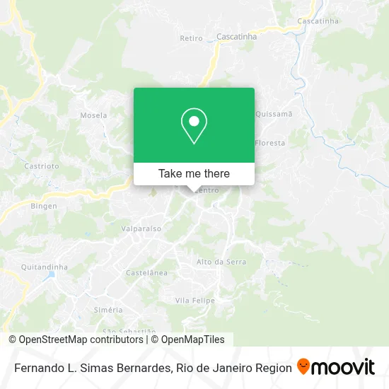 Fernando L. Simas Bernardes map