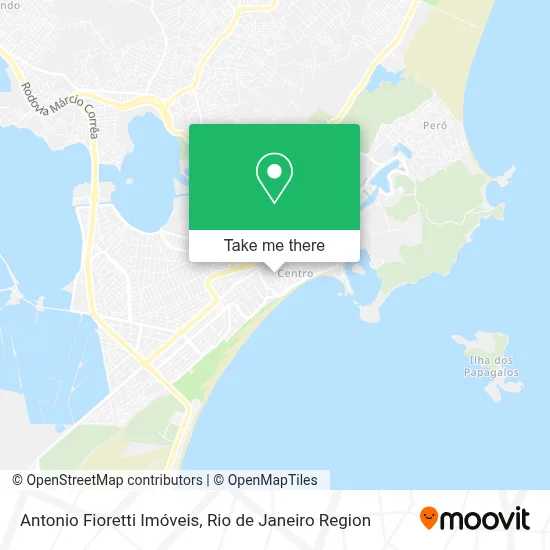 Antonio Fioretti Imóveis map
