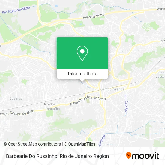 Barbearie Do Russinho map