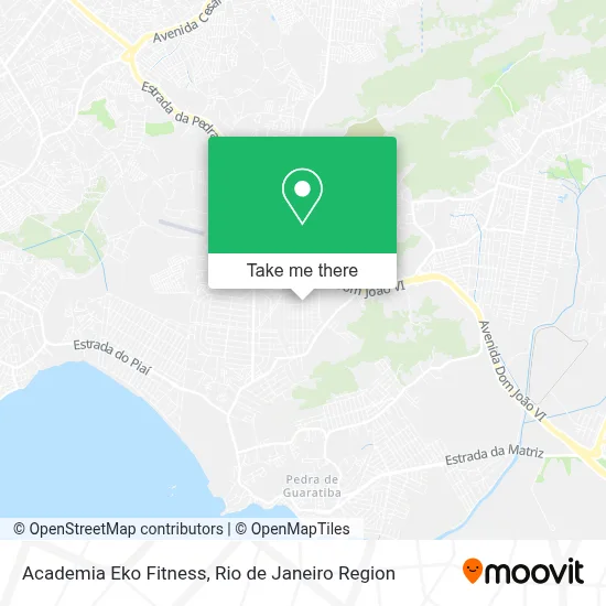 Academia Eko Fitness map