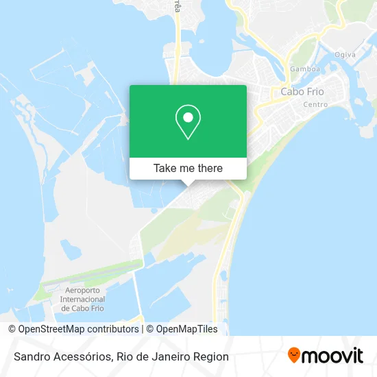 Sandro Acessórios map