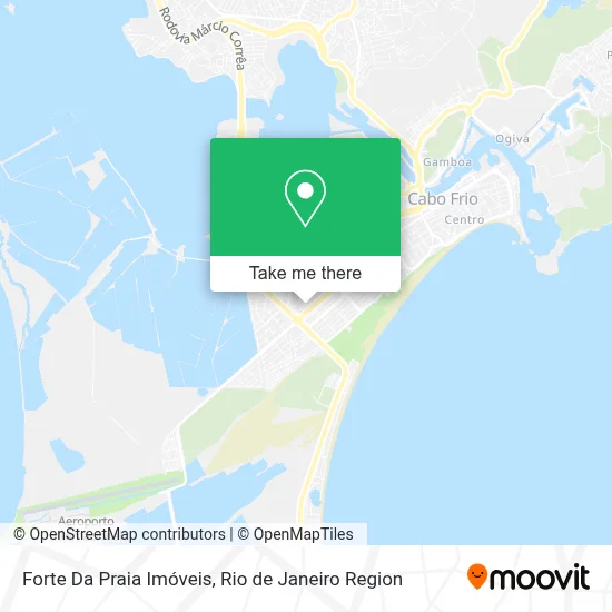Forte Da Praia Imóveis map