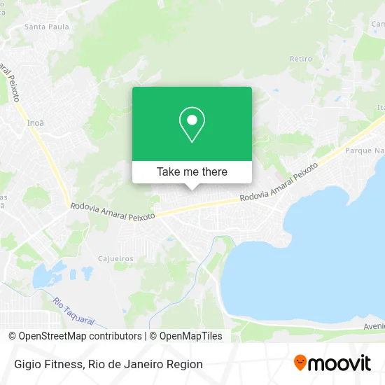 Gigio Fitness map