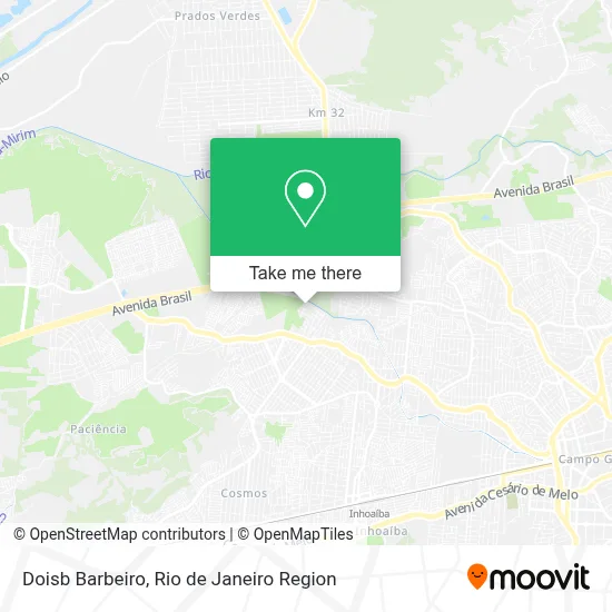 Doisb Barbeiro map