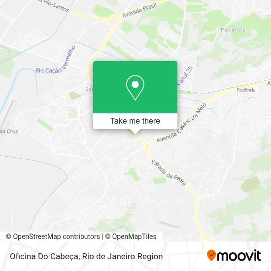 Oficina Do Cabeça map